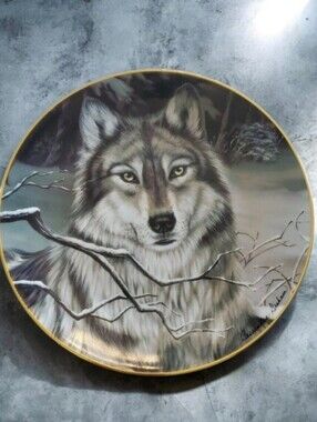 Call of the Wild Porcelain Plate by Cassandra Graham The Franklin Mint